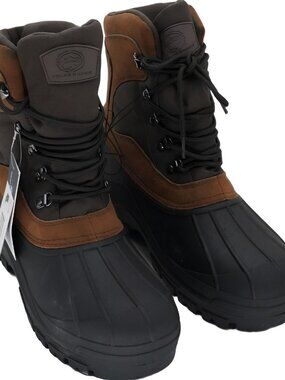 Polar Range Men's Peak Cold Weather Snow Boots Brown Size 11